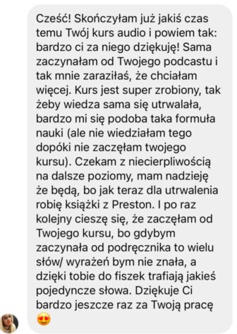 opinia kurs od podstaw ig